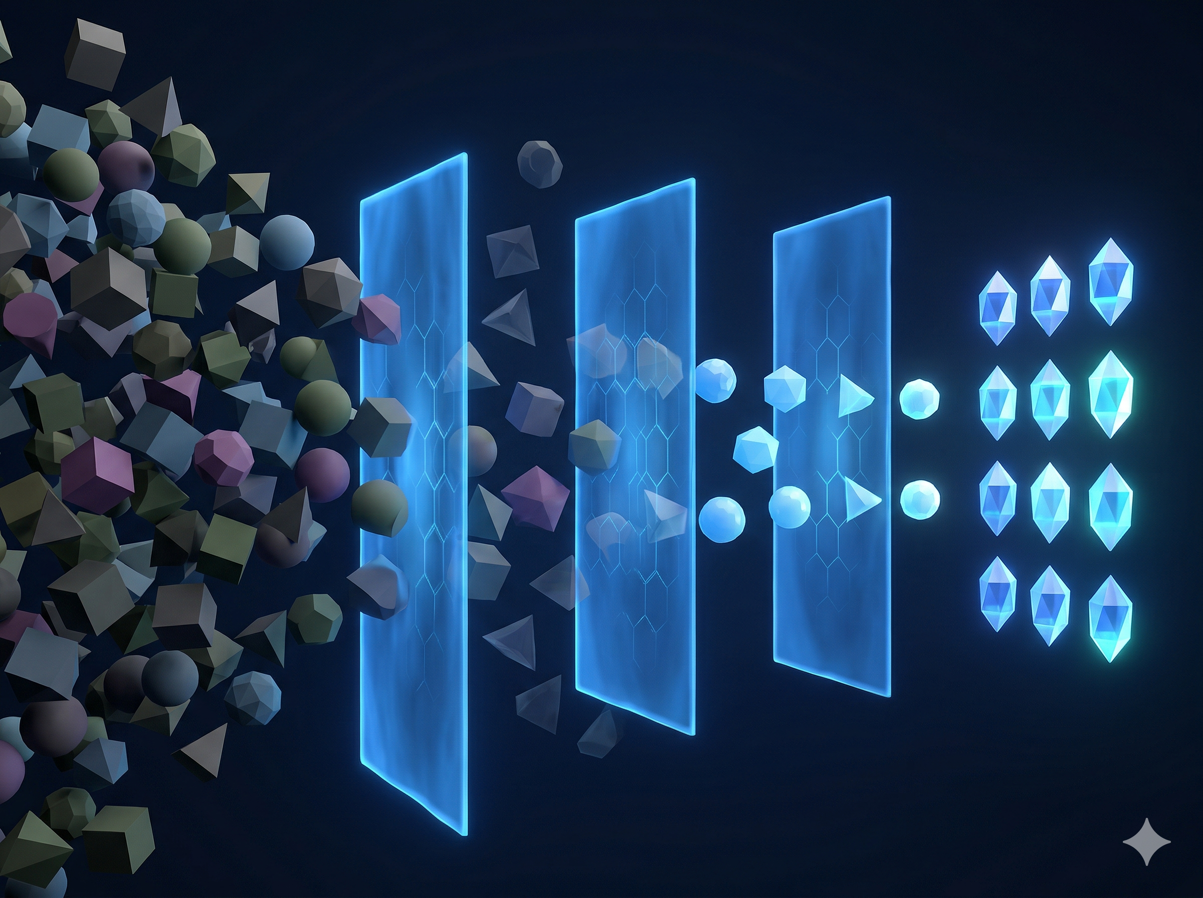 Mane automated quality filtering — four-stage process ensures only high-value engineering insights persist